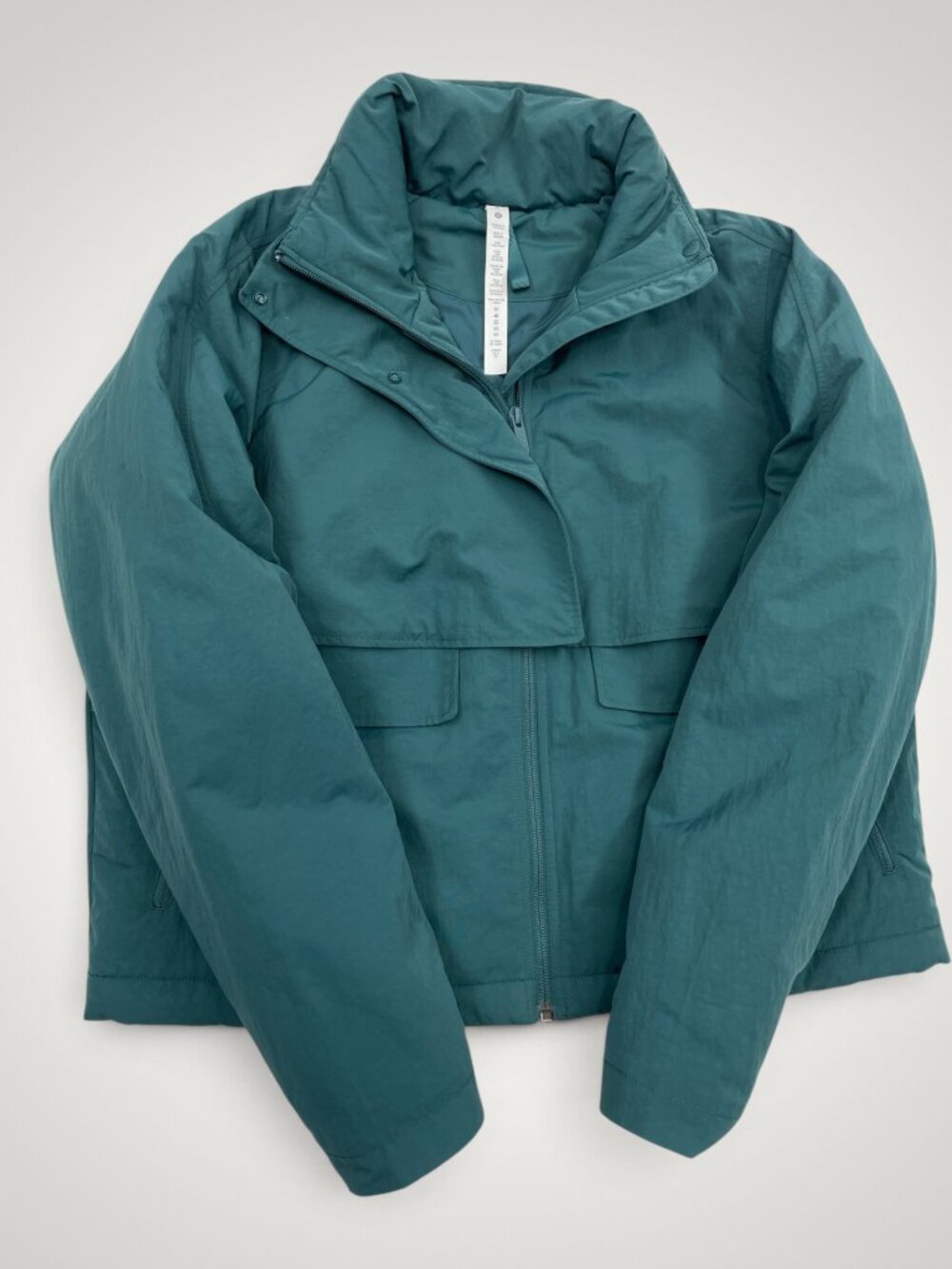 Lululemon Always Effortless Insulated Jacket Green Jasper Women's S Like New